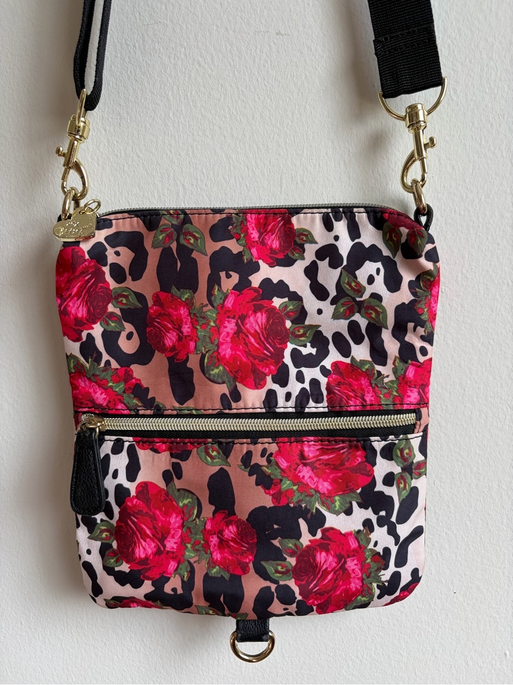 Betsey Johnson Floral Leopard Crossbody Bag - Picture 4 of 7